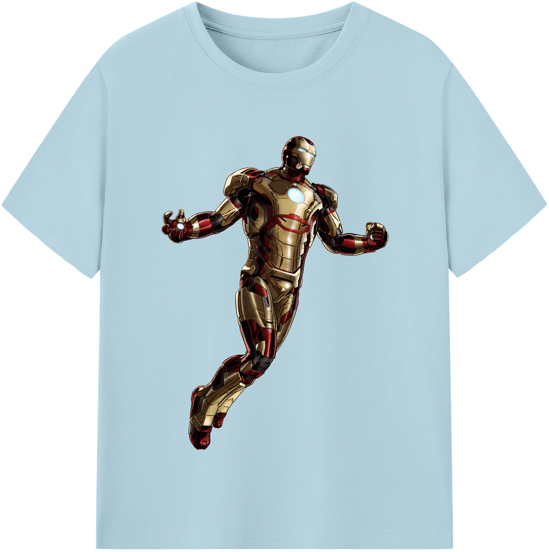 （画像用） アベンジャーズ The Avengers 綿100％半袖Tシャツ（フロントプリント）